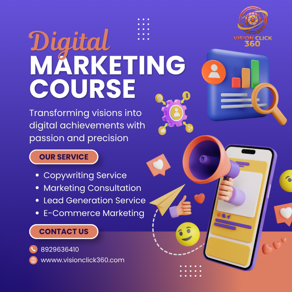 Digital Marketing Classes | visionclick360