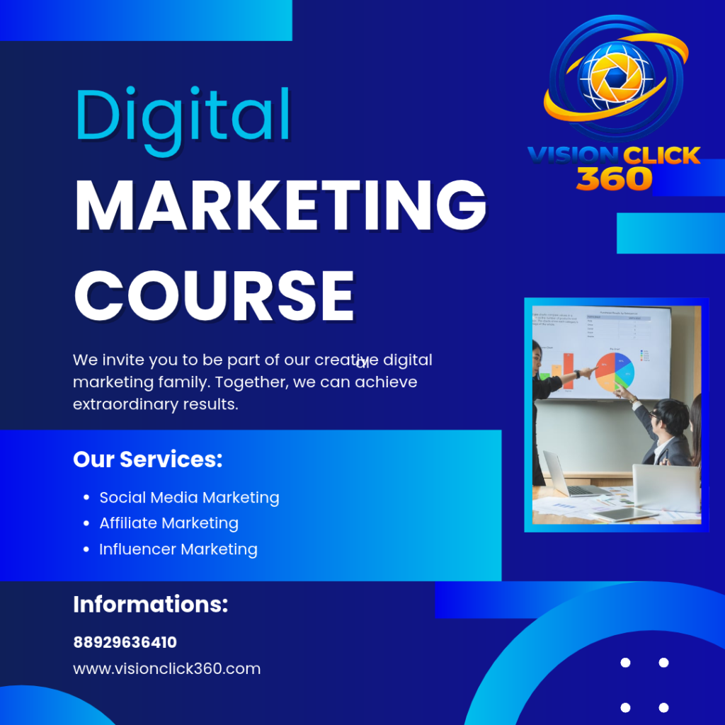 Digital Marketing Classes | visionclick360